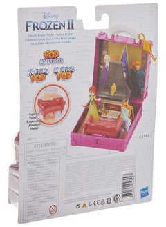 Disney FROZEN 2 Pop Adventures Family Game Night Popup Playset With Handle Including Anna Doll Toy Inspired 2  - Image 3