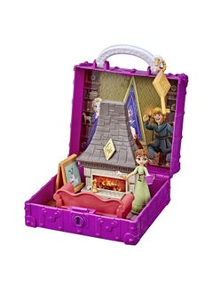 Disney FROZEN 2 Pop Adventures Family Game Night Popup Playset With Handle Including Anna Doll Toy Inspired 2  - Image 4