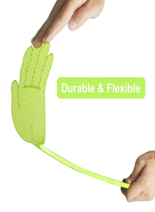 Dirza Fly Swatter - Funny Hand Shaped Fly Swatters - Durable -Colorful Manual Flyswatter Plastic Bug Swatters for Home Indoor Outdoor Classroom Office 5 Pack - Image 3