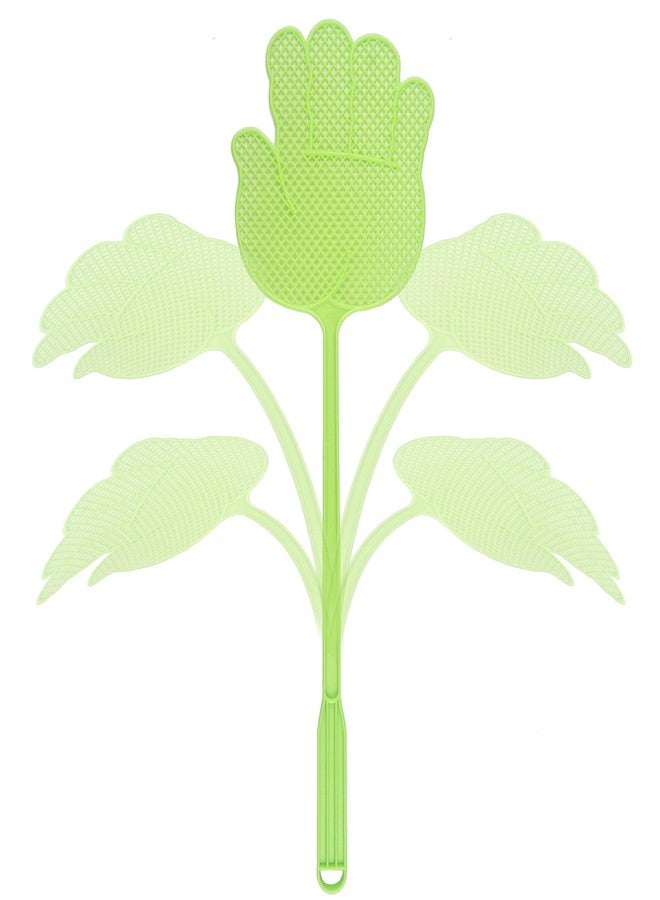 Dirza Fly Swatter - Funny Hand Shaped Fly Swatters - Durable -Colorful Manual Flyswatter Plastic Bug Swatters for Home Indoor Outdoor Classroom Office 5 Pack - Image 4