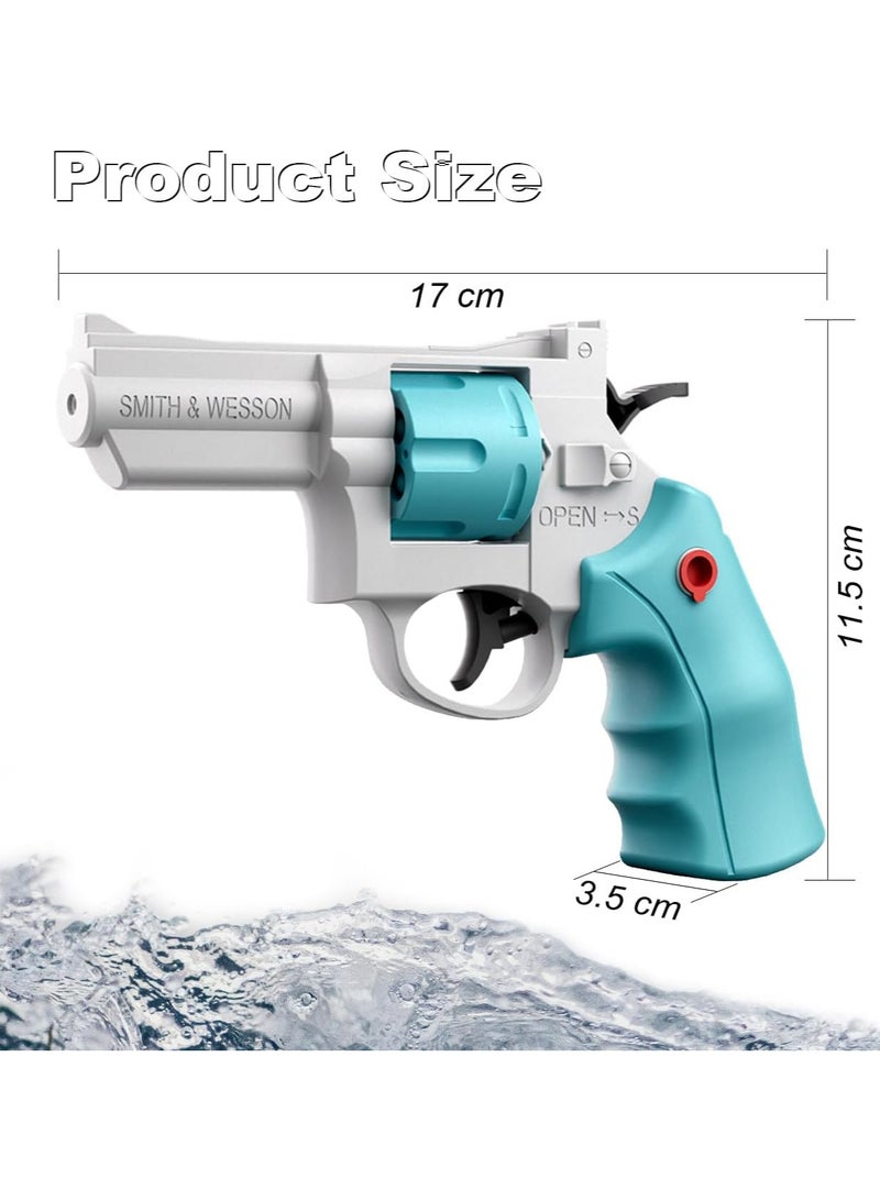Smith & Wesson مسدس ماء من 2 قطعة، رشاشات دقيقة تصل إلى 32 قدم، مسدسات رش قوية بزر واحد للأطفال والبالغين لحفلات السباحة في الصيف، الأنشطة الخارجية على الشاطئ - Image 2