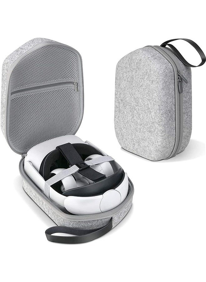 Hard Carrying Case for Oculus Quest 2/Elite Version VR Gaming Headset and Touch Controllers Accessories, Suitable for Travel and Home Storage. - Image 1