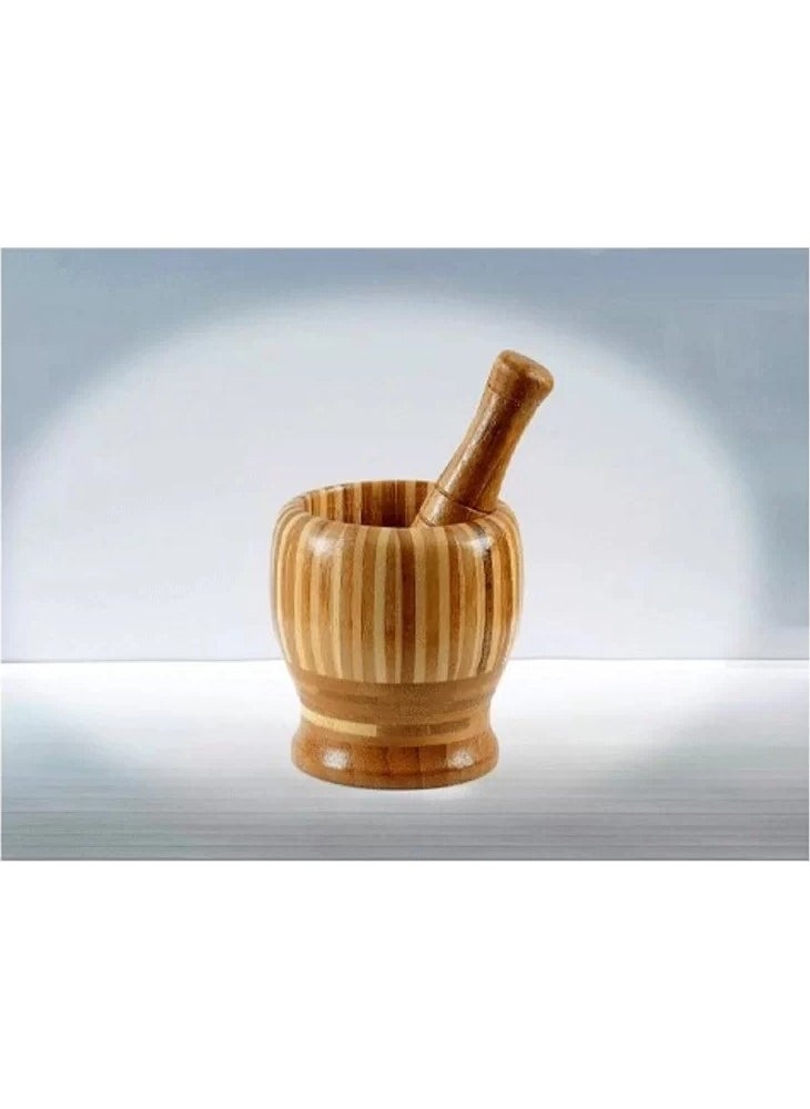 Bamboo Mortar (Wooden) Large - pzsku/Z2510B8FD4BFC917B7252Z/45/_/1736850042/d7f53dc0-c7a3-4379-a757-8a29a6bd18cd