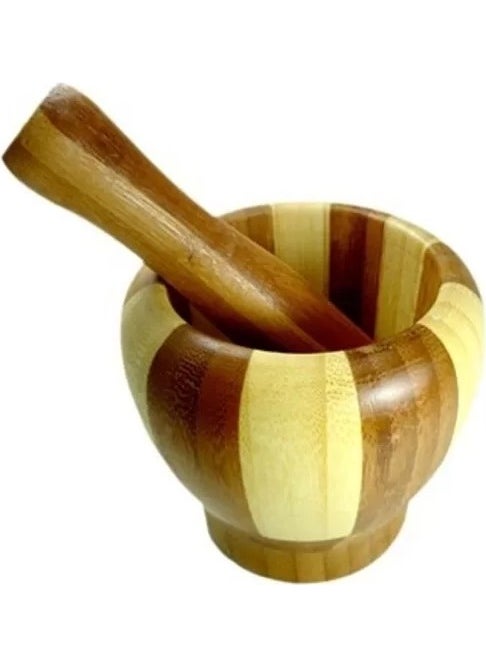 Bamboo Mortar (Wooden) Large - pzsku/Z2510B8FD4BFC917B7252Z/45/_/1736850048/4b840232-fc33-49d2-90ba-4b7996378fc4