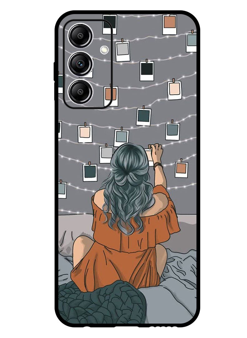 Theodor Protective Case Anti Scratch Shock Proof Bumper Cover For Samsung Galaxy A55 Polaroid and lights - Image 1