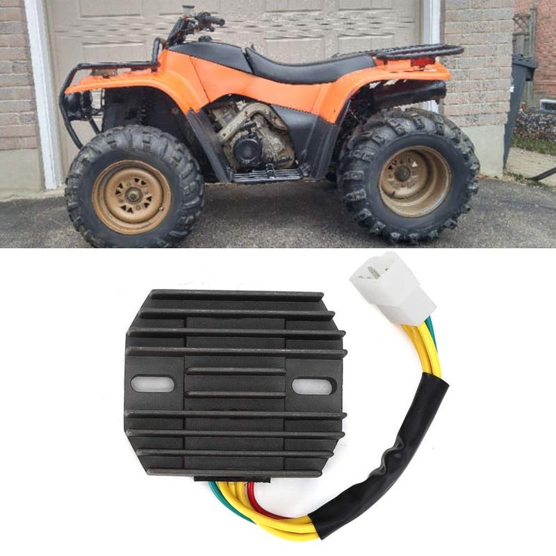 مُنظّم جهد الدراجة النارية Arctic Cat 400 500 Bearcat 454 مع مشتت حراري زعانف تصميم التوصيل والتشغيل شحن مستقر - Image 4