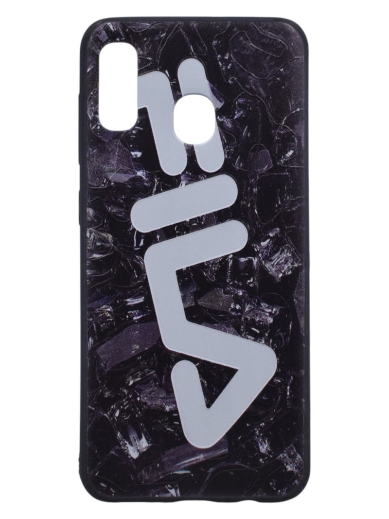 FILA Plastic Back Cover For Samsung Galaxy A30 / A20 / M30 - Multicolor 16 - Image 1