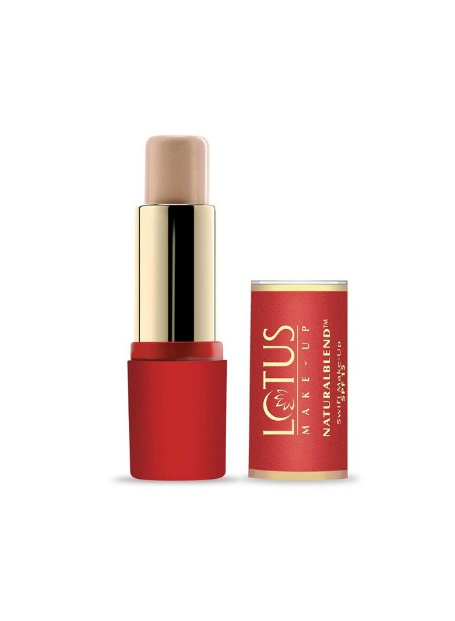 لوتس ميكاب قلم مكياج هيربالز ناتشورال بليند سويفت بعامل حماية من الشمس 15، لون بيج طبيعي، 10 جرام