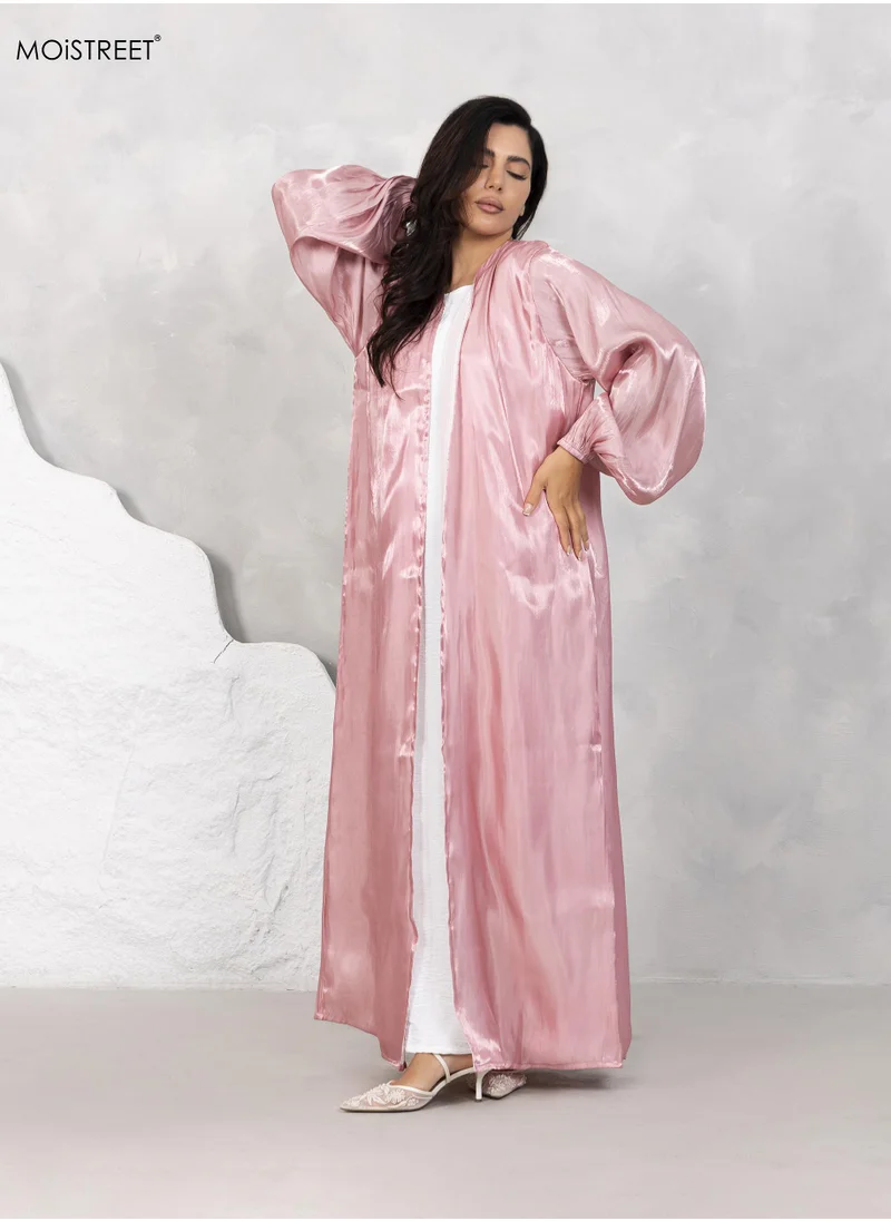 Moistreet MOiSTREET Rotana Shimmer abaya Set