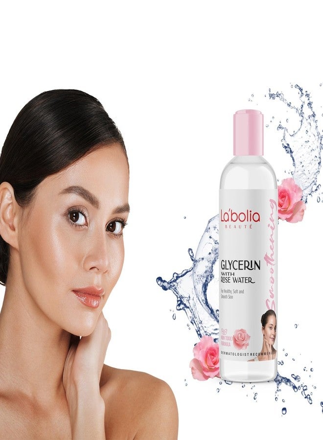 Labolia Liquid Beaute Glycerin with Rose Water for Hydrating and Nourishing Skin | Face and Body Moisturizer (100g, 3) - Image 2