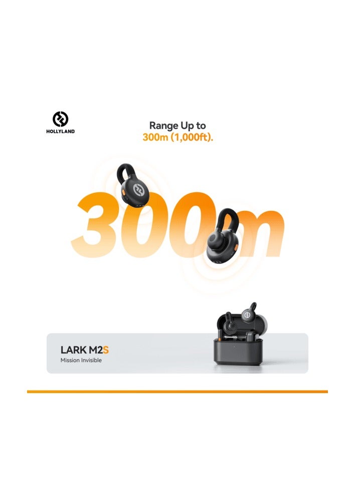 Hollyland Lark M2S Mini Combo Discreet Wireless Microphone Lark M2S Mini Combo - Image 4