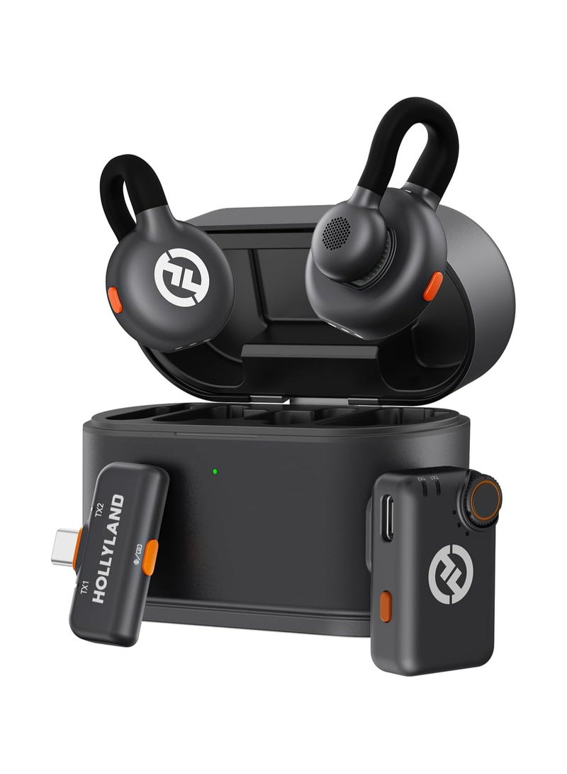 Hollyland Lark M2S Mini Combo Discreet Wireless Microphone Lark M2S Mini Combo - Image 1