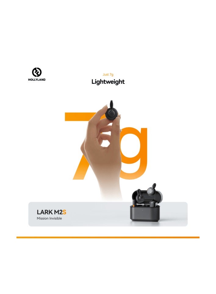 Hollyland Lark M2S Mini Combo Discreet Wireless Microphone Lark M2S Mini Combo - Image 5
