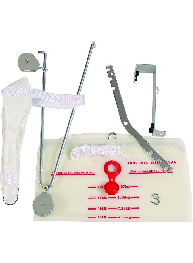 DMI Over the Door Posture Corrector and Cervical Neck Traction Device for Physical Therapy - Image 4