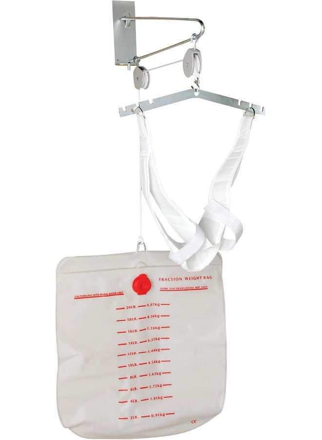 DMI Over the Door Posture Corrector and Cervical Neck Traction Device for Physical Therapy - Image 2