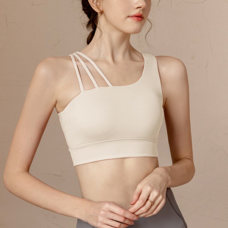 High Strength Sports Bra for Yoga and Fitness Sky Blue - Image 3