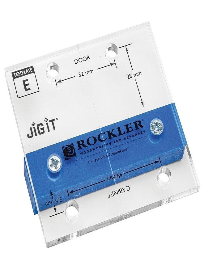 ROCKLER JIG IT® Hinge Plate Template E - Image 1