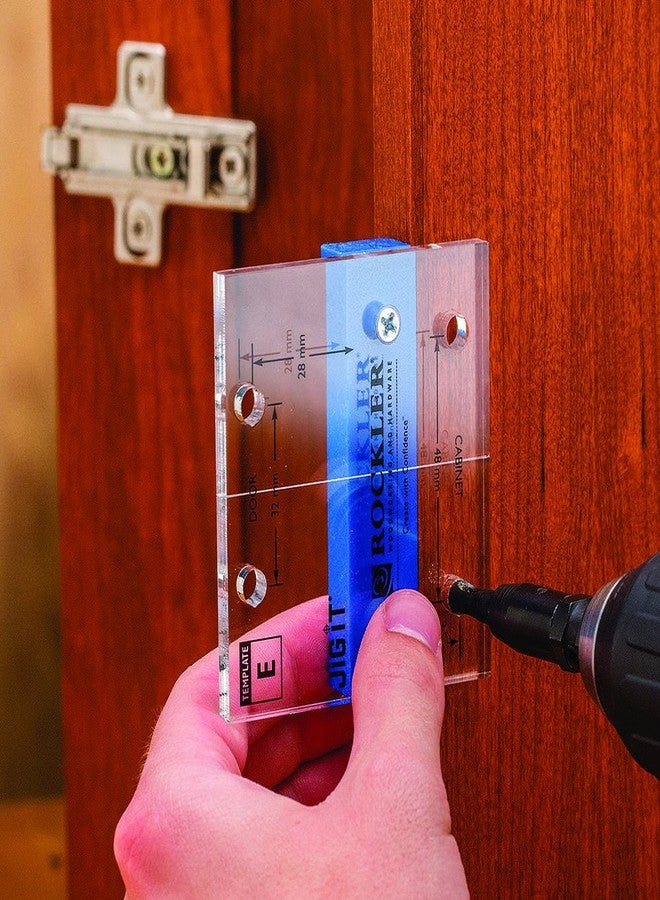 ROCKLER JIG IT® Hinge Plate Template E - Image 2
