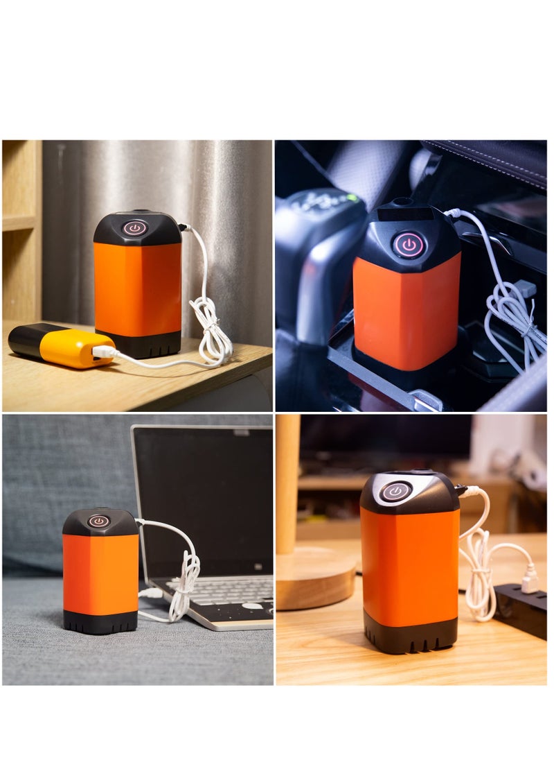 Arabest Portable Camp Shower, Camping Shower Pump with 4400mah USB Rechargeable Batteries, Carryable Temperature Display Shower for Camping, Hiking, Traveling  - Image 4