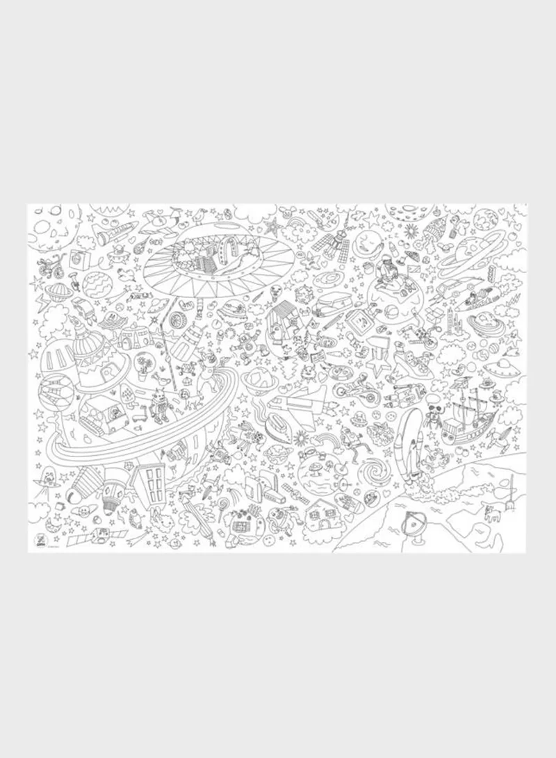 omY Large Cosmos Poster