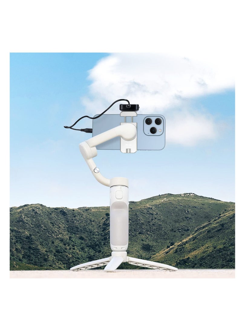 Excefore - Magnetic Cell Phone Clamp for DJI, DJI Magnetic Ring Holder Clamp, Phone Tripod Mount, Handheld Gimbals Magnetic Ring Holder for DJI OSMO 5/ 4/ 4 SE Accessories - Image 1
