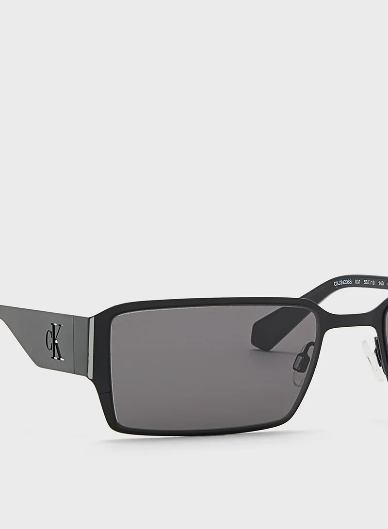 كالفن كلاين جينز Rectangle Sunglasses Ckj24206S