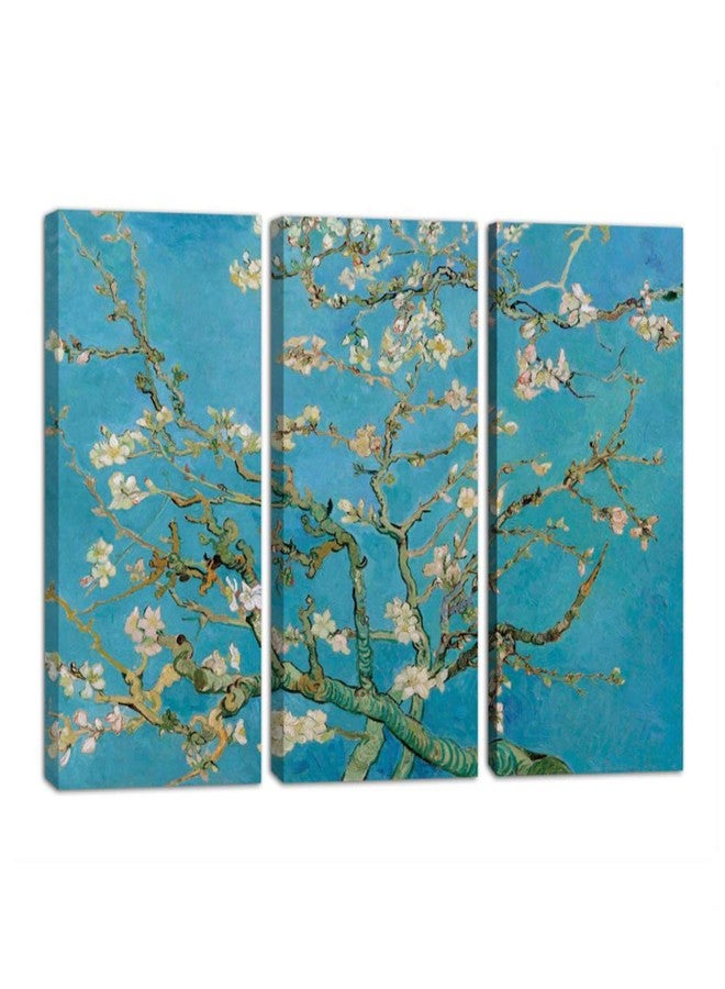 PAPER PLANE DESIGN Multiple Frames Wall Art Panels Frame Canvas painting Modern Wall Art (VAN GOGH) - Image 1
