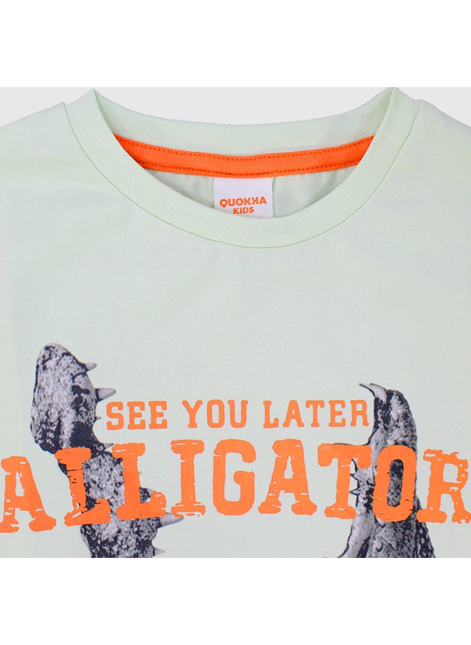 quokka - Alligator Short-Sleeved T-shirt - Image 1