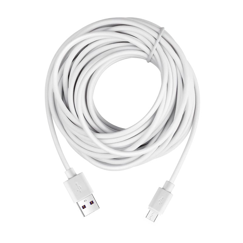 Smays Charger Cord Replacement for Infant Optics Baby Monitor, DXR-8, Babysense Owlet, Motorola Monitors - 13 ft Power Cable 2-Pack - Image 5