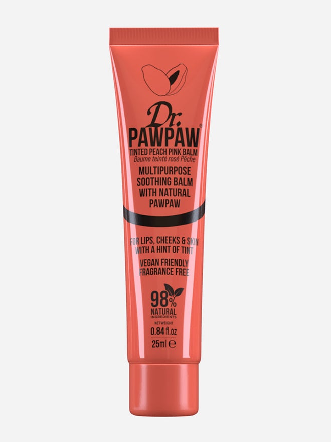 Dr.PAWPAW Dr. PAWPAW Tinted Peach Pink Lip Balm - 25ml - Image 2