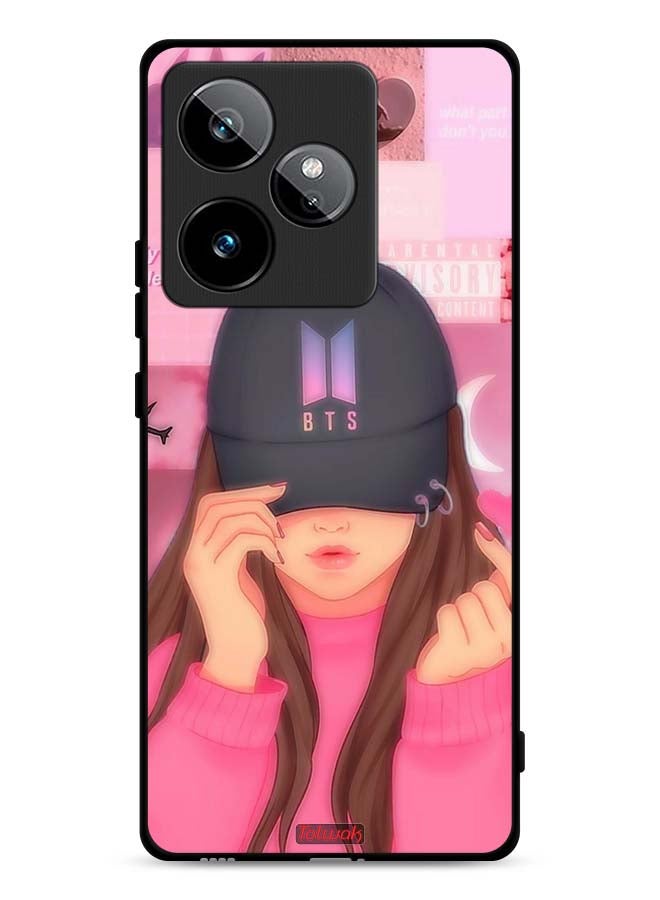 Tolwak Realme GT 7T 5G Protective Case Cover Cap Girl Snap