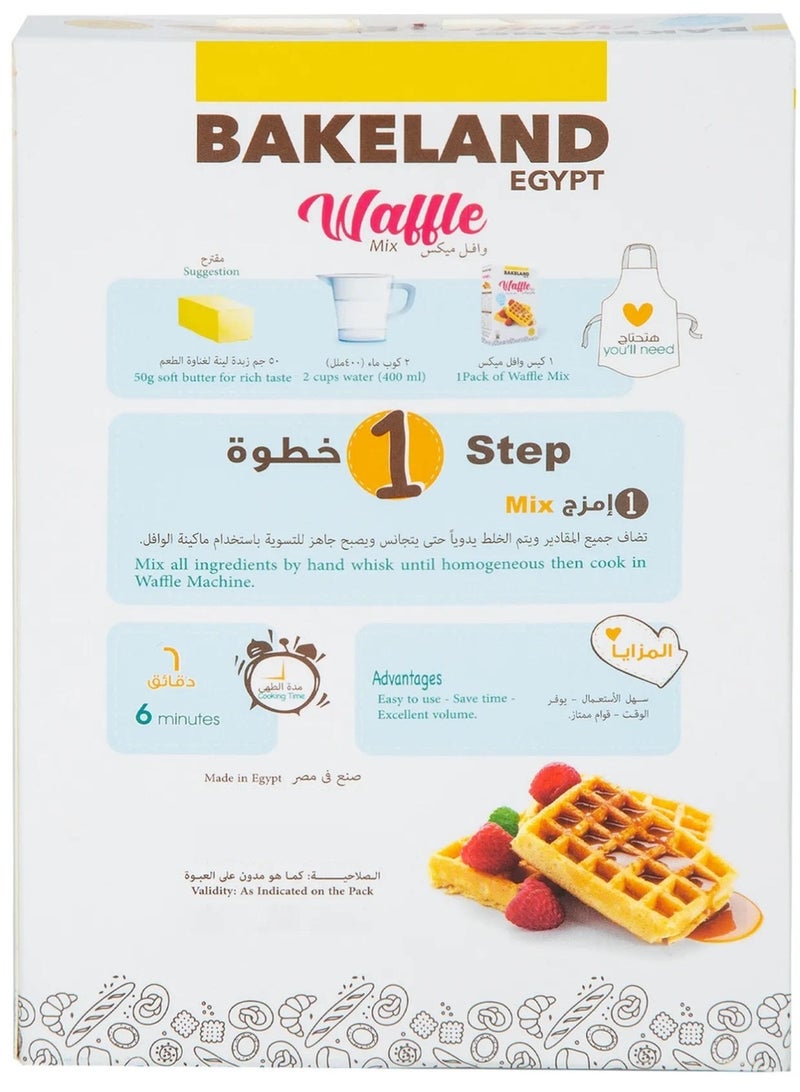 بيك لاند خليط كيك الوافل 400 غرام - Image 2