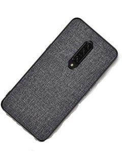 Oneplus 7 Pro Canvas Texture Phone Case Grey