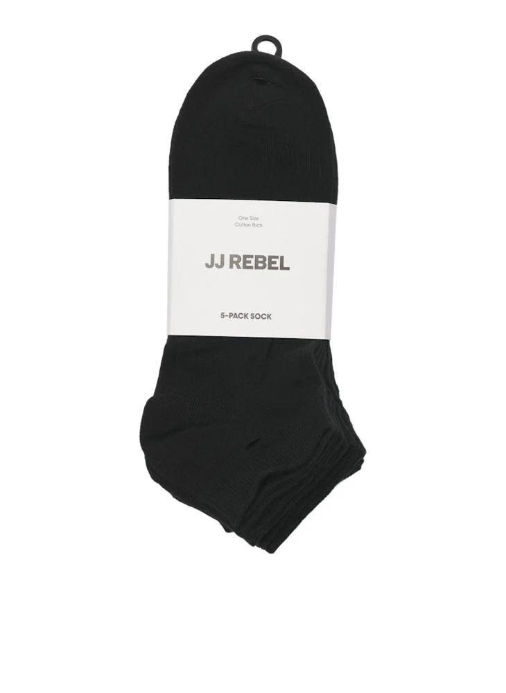 JJ Rebel 5 Pack Jrebrebel Logo Socks