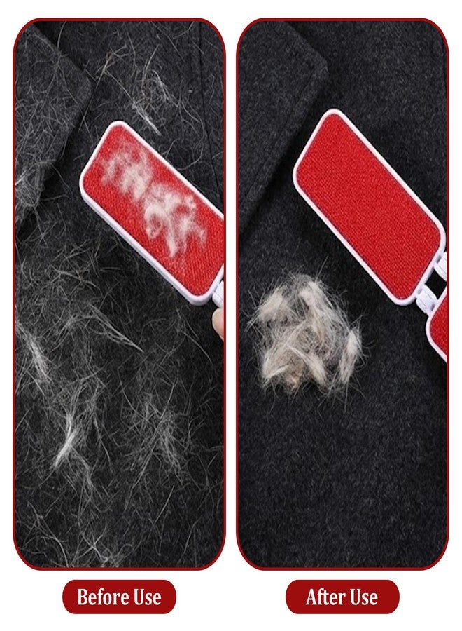 Tweruna 2 PCS Travel Lint Brush for Clothes, Foldable Lint Brush, Reusable Mini Lint-Brushes for Furniture, Pet Hair, Fabric Fluff - Image 5