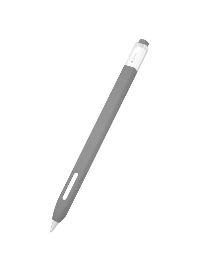 Australian Wave Aolang Compatible Apple Pencil Case For Apple Ipad 2nd Generation Capacitive Stylus Case With Magnetic Charging, Silicone Tip Protection, Ultra-thin Shockproof Soft Shell Upgraded Version - Starry Gray - Image 2