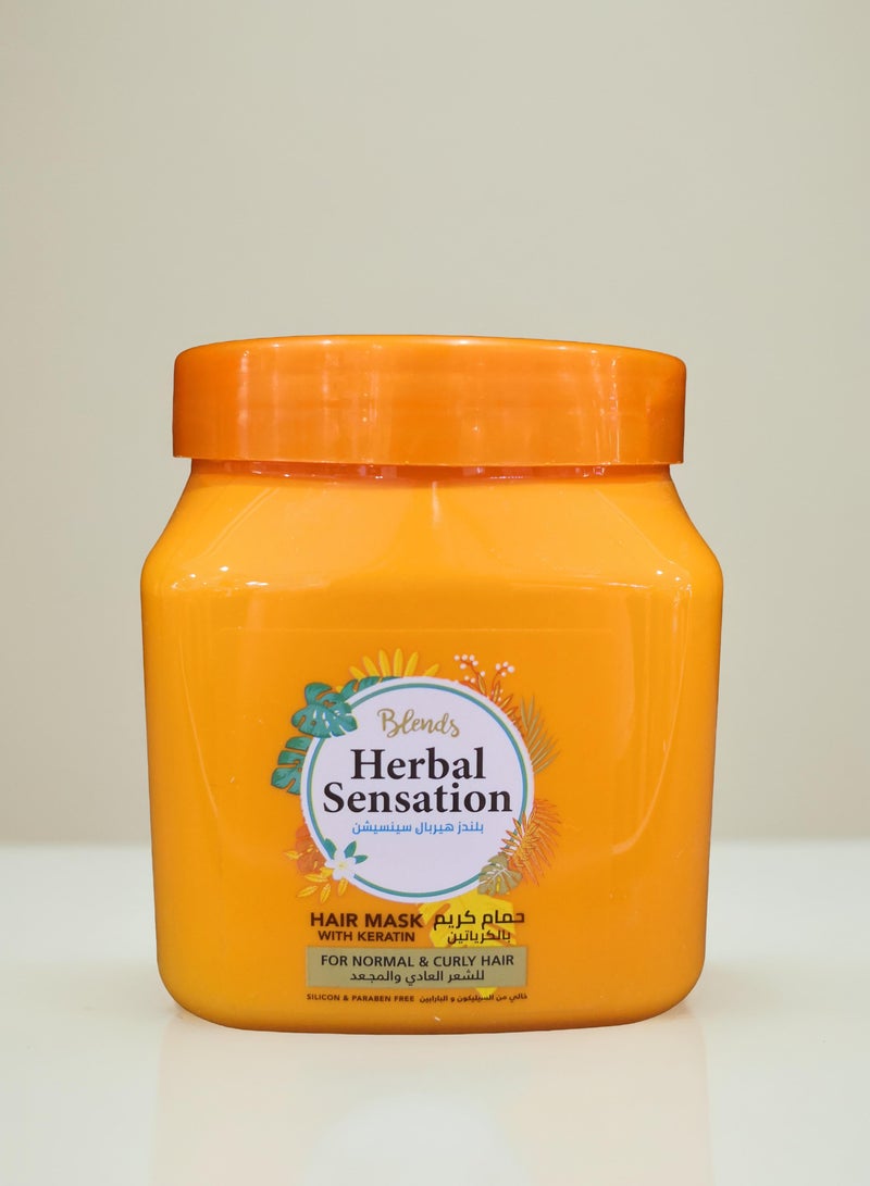 Blends Hair Mask With Keratin 600 ml