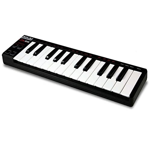Akai Professional أكاي بروفيشنال LPK25 | لوحة مفاتيح USB MIDI محمولة فائق النحافة بـ 25 مفتاح للتحكم لأجهزة اللابتوب - Image 1