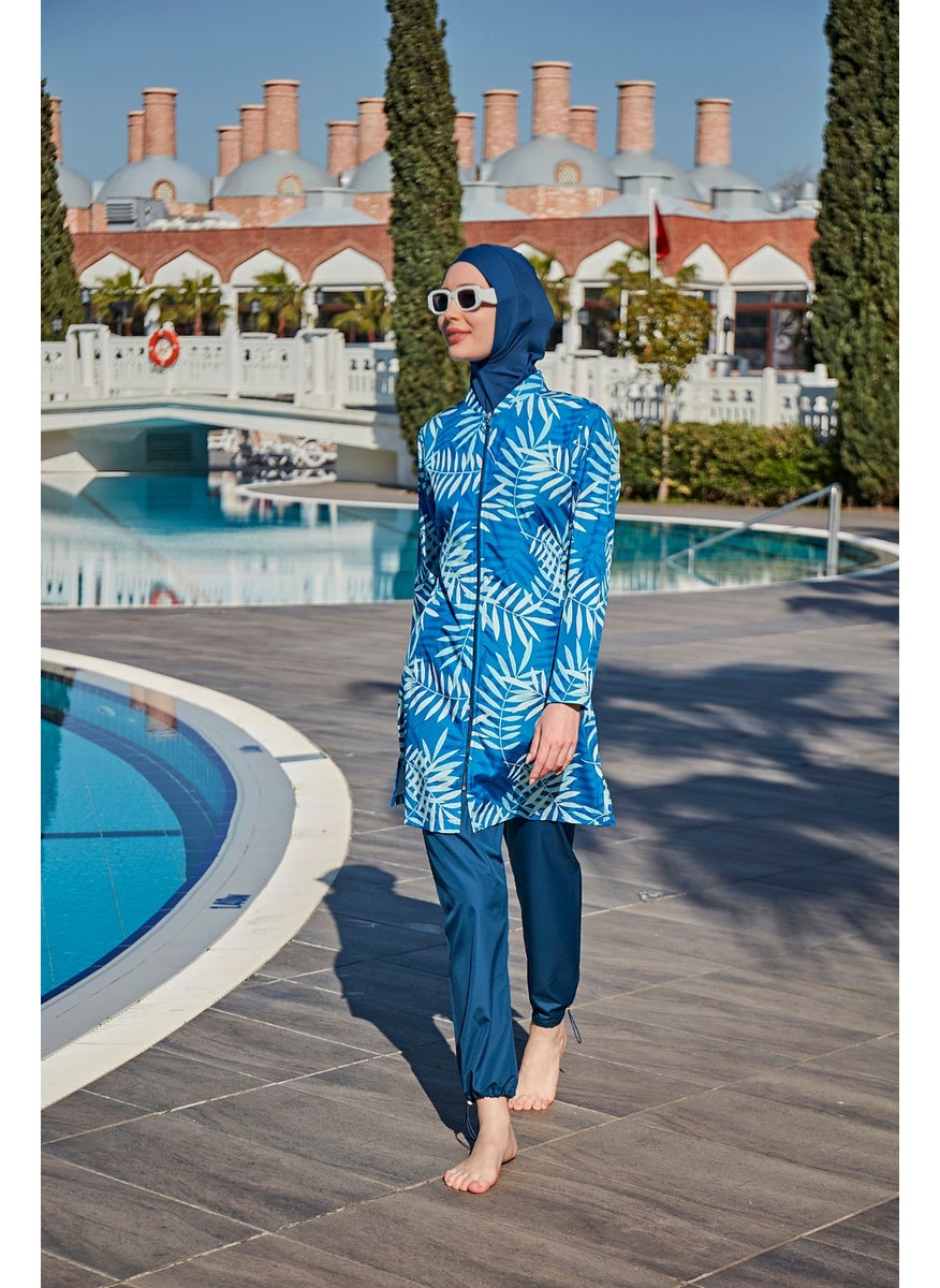 Remsa Mayo Remsa Parachute Fully Covered Hijab Swimsuit R050 Eslem  - Image 4