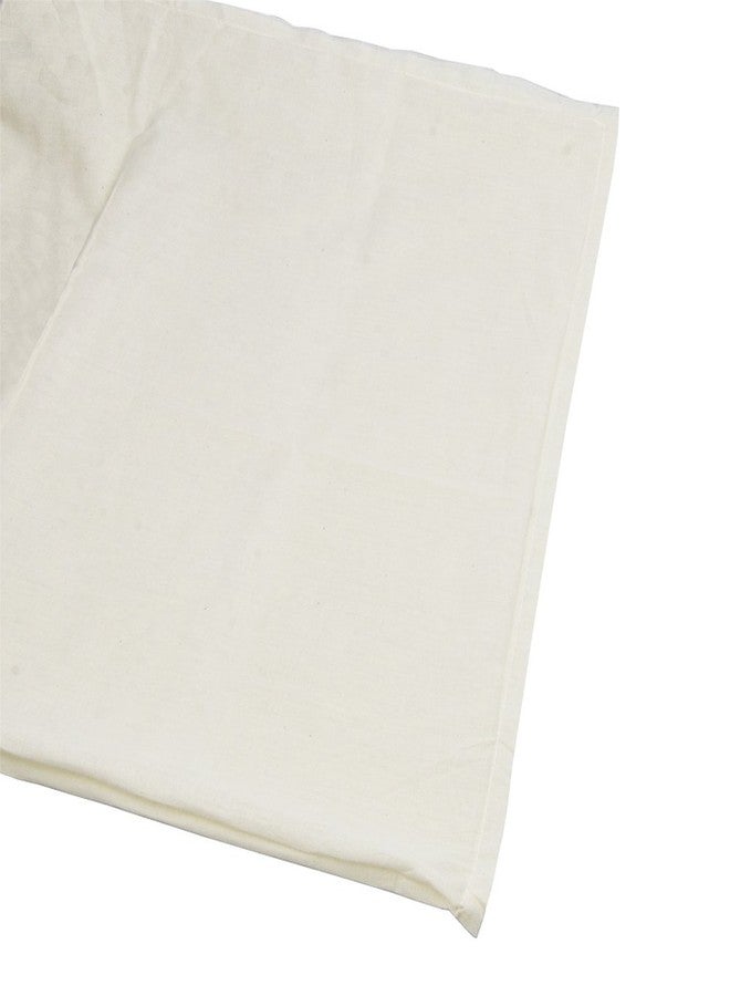 Pinfox Reusable Cotton Muslin Straining Bag Fine Mesh Food Strainer Filter Bags for Nut Milk, Juice, Tea, Cheesecloth, Yogurt, Home Brewing, Hop Bags (13.78" x 9.84") - Image 4