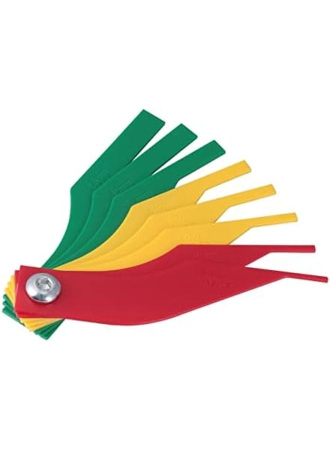 Valiclad Brake Pad Thickness Gauge Feeler Tool With Color Coded Indicators For Auto Maintenance - Image 1