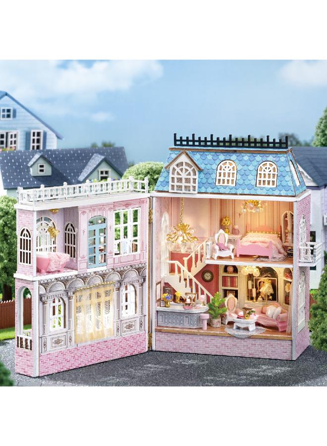 Bluejw Wooden Handmade Opening And Cclosing Self-made Multi-level Gift For Girls - Image 1