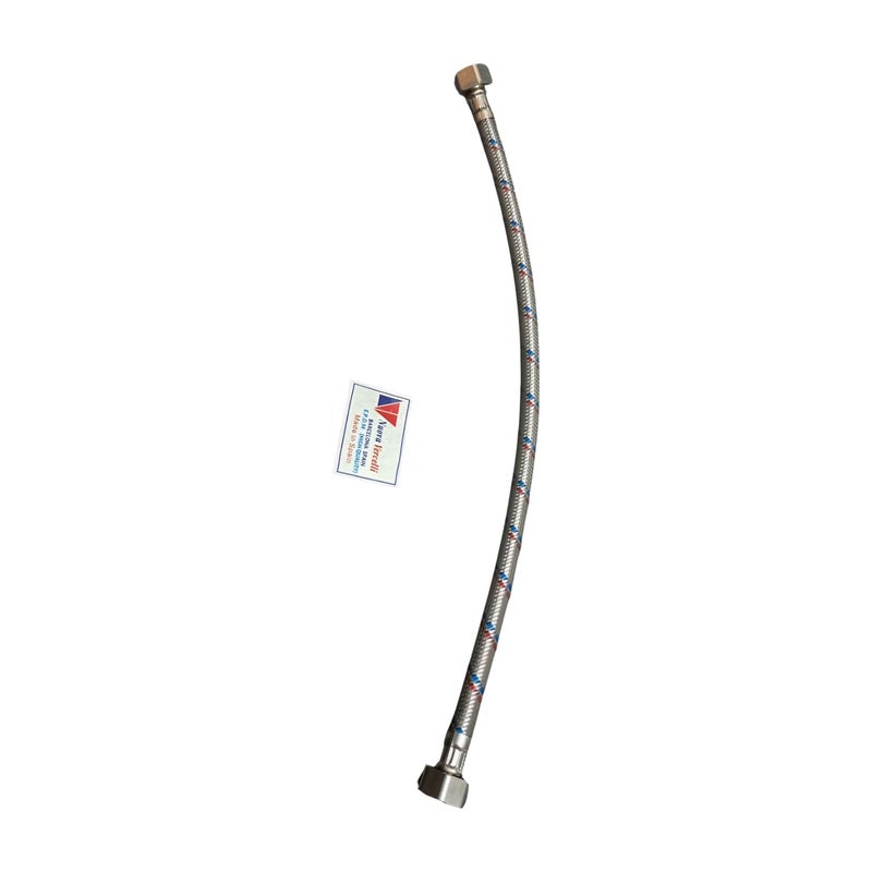 Water Connector for Heater - Copper Nuts - Withstands the forces of water pressure and heat (15cm) - Image 1