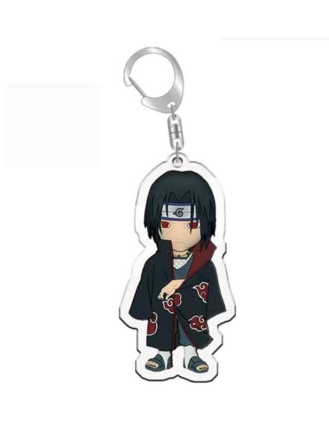 General Great Eastern Entertainment Naruto PVC Keychain,Black,Small  - Image 1