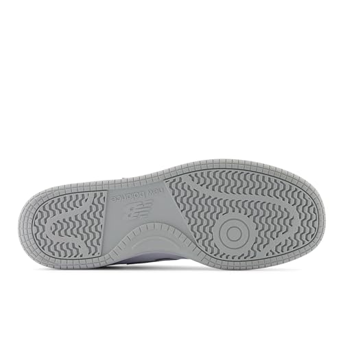 New Balance Men's BB80 V1 Sneaker, White/Grey, 5 - Image 5