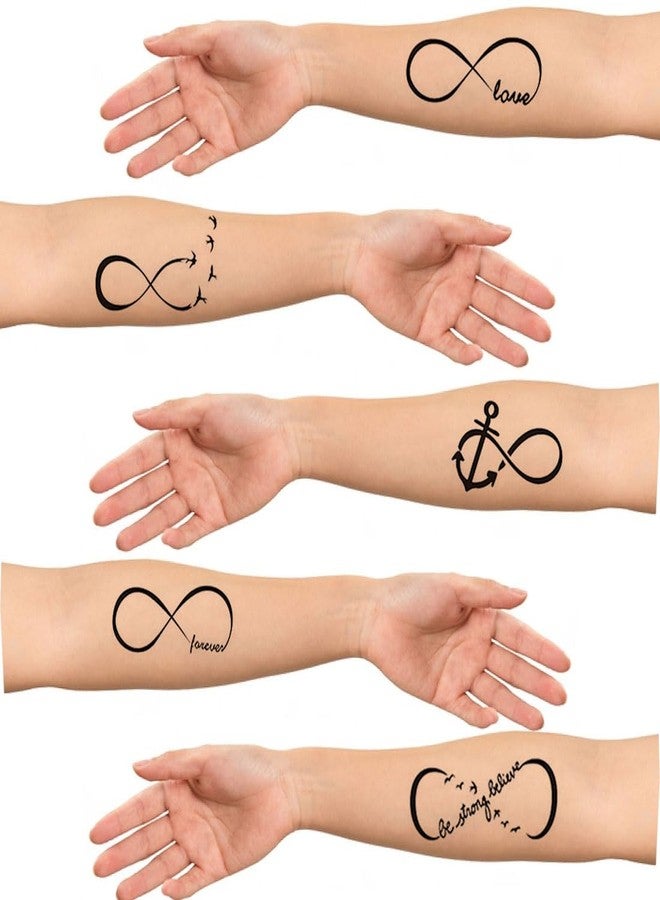 Tatmods Infinity 12 Styles cute Small Designs for Men and Woman Waterproof - Image 3