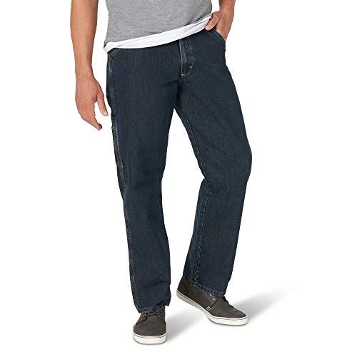 Wrangler Authentics Men's Classic Carpenter Jean, Storm, 36W x 32L - Image 1