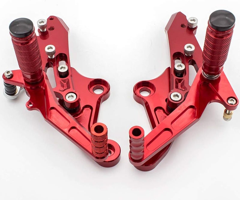 Krace Motorcycle Rearsets Fit For Honda Grom MSX125 2017 2018 2019 2020 2021 Rear Set Footrests Brake Shift Pedals Fully Adjustable Foot Boards - Image 4