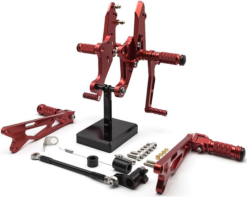 Krace Motorcycle Rearsets Fit For Honda Grom MSX125 2017 2018 2019 2020 2021 Rear Set Footrests Brake Shift Pedals Fully Adjustable Foot Boards - Image 5