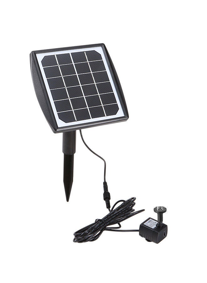 Generic Solar Powered Fountain Pump Water Pump with Adjustable Solar Panel DIY Birdbath Fountain Pump Outdoor Water Fountain Panel Kit for Fish Tank Small Pond Garden Patio Lawn Pool  - Image 3